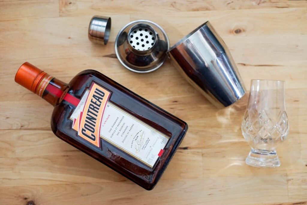 Cointreau liqueur