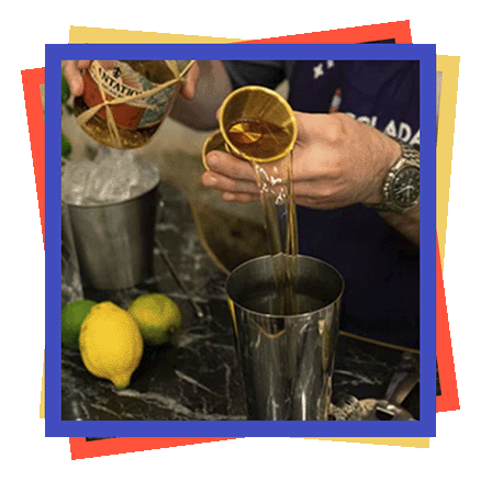 Atelier cocktail team building Colada
