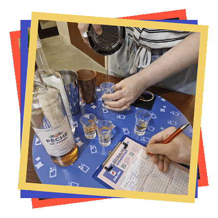 Atelier cocktail team building Colada