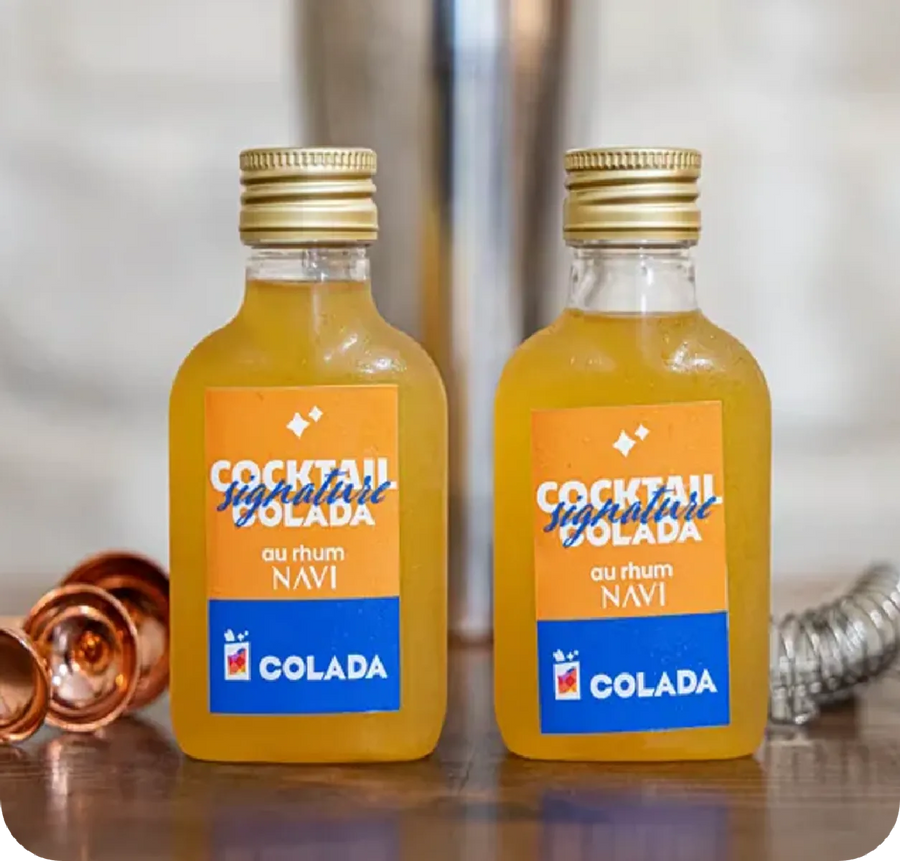 Option pour atelier cocktail Colada