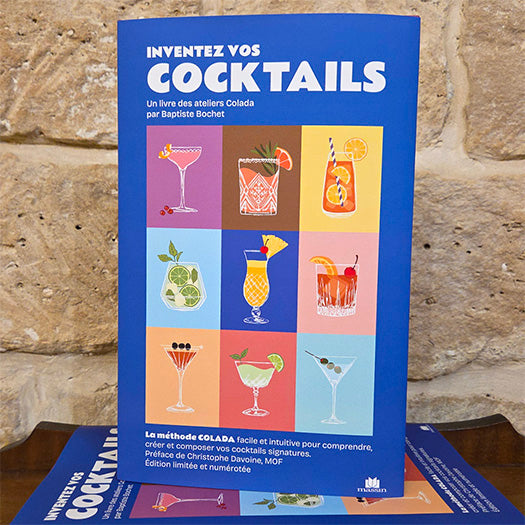 Livre de Cocktail Colada : Inventez vos cocktails