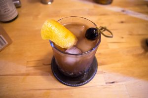 agrume et cerise pour recette colon old fashioned