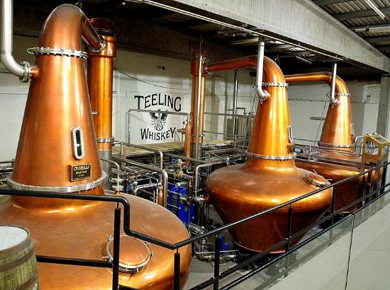 Alambics de Teeling whiskey distillery