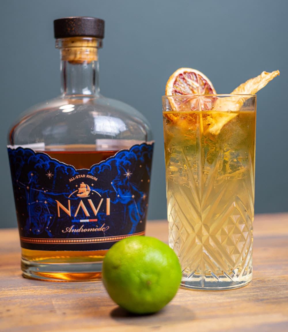 Le vrai Dark n Stormy au rhum et ginger beer