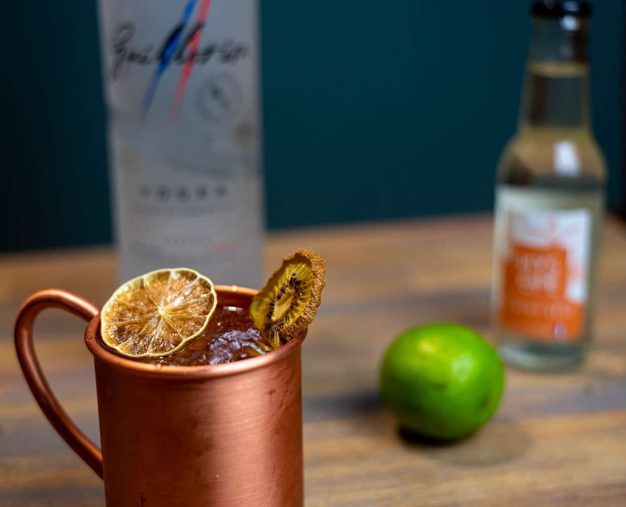 Moscow mule au citron vert frais