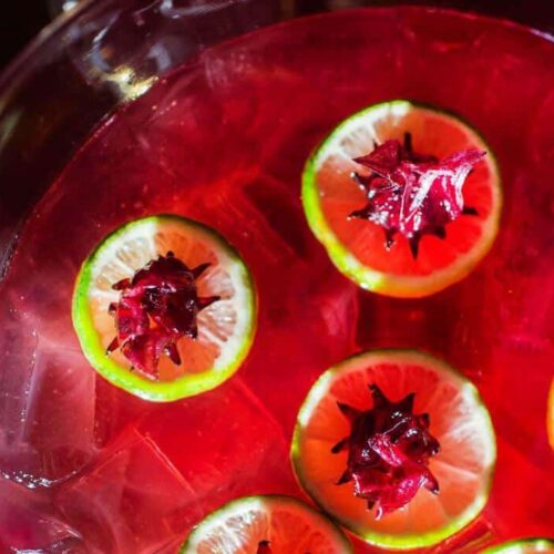 punch joli recette multi couleur cocktail