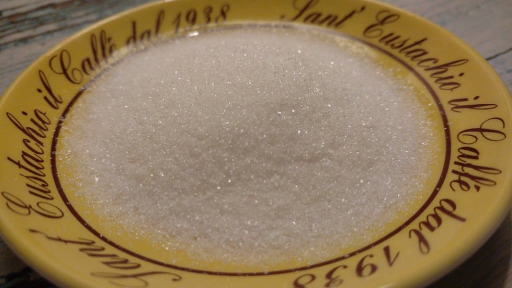 sucre blanc pour la recette du sirop de sucre parfait colada