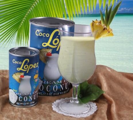 la coco lopez pour la pina colada originale