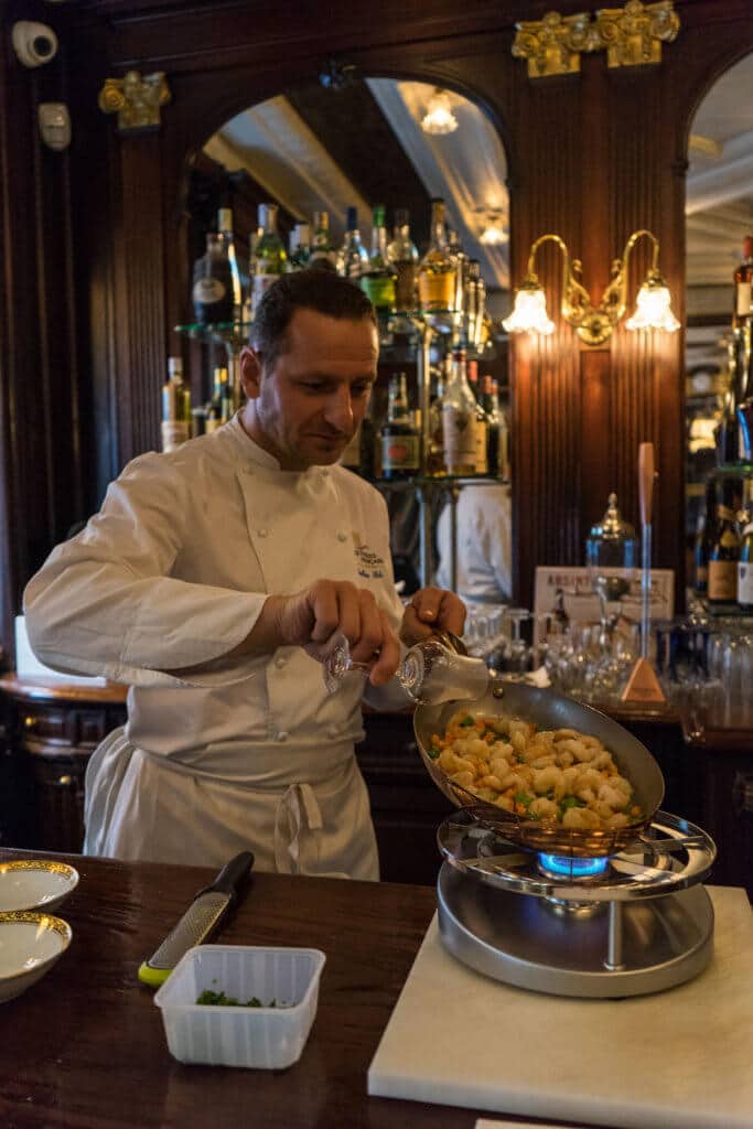 mathieu scherrer du gallopin paris pour la cuisine