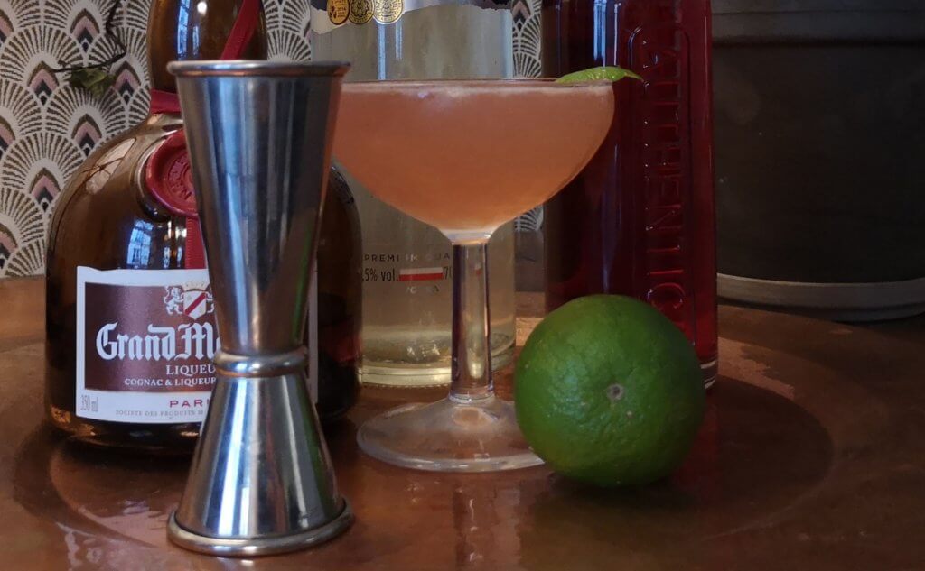 focus sur le véritable cosmopolitan cocktail