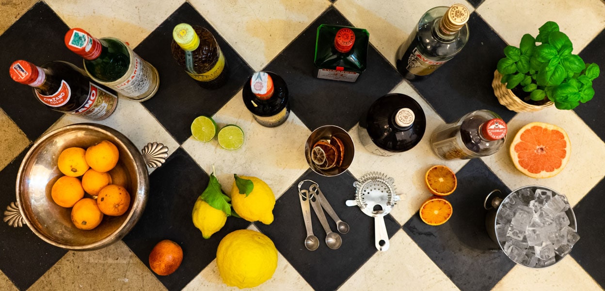 Atelier Cocktail italia spritz americano negroni Colada