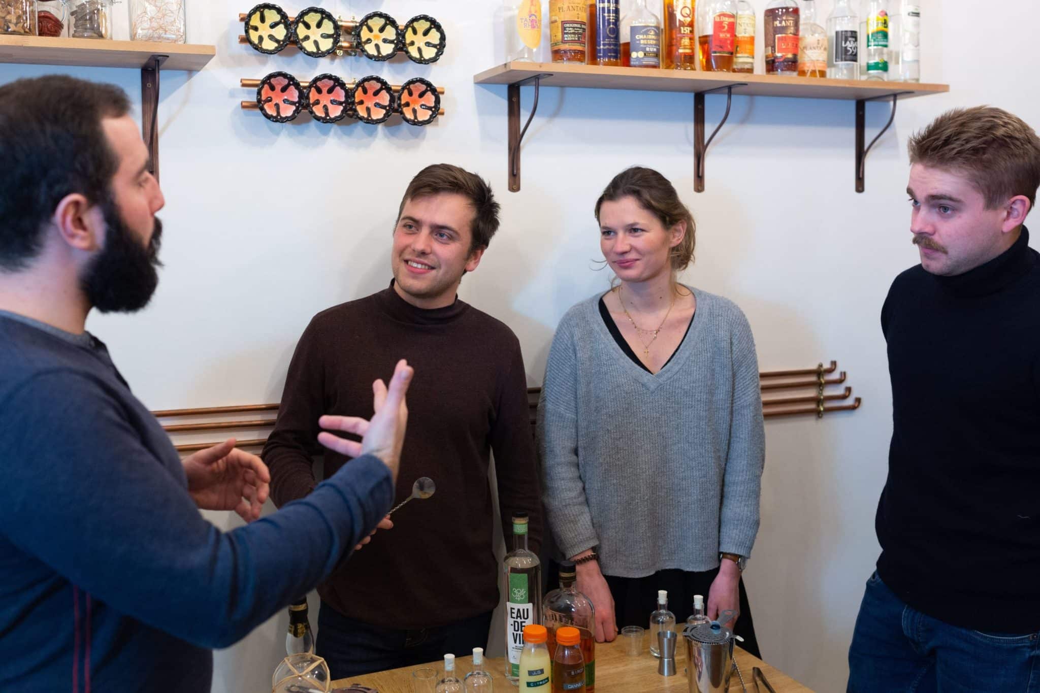 Cours de cocktail Colada sur Paris