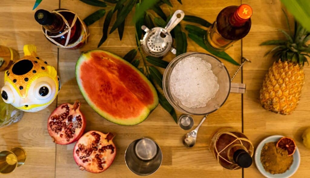 Atelier cocktail tiki tropical Colada